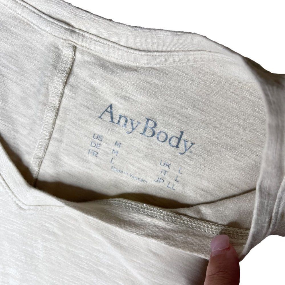 ANYBODY Cozy Knit Lace Up Sleeve Top  - Picture 5 of 9